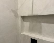 microcement in bathroom